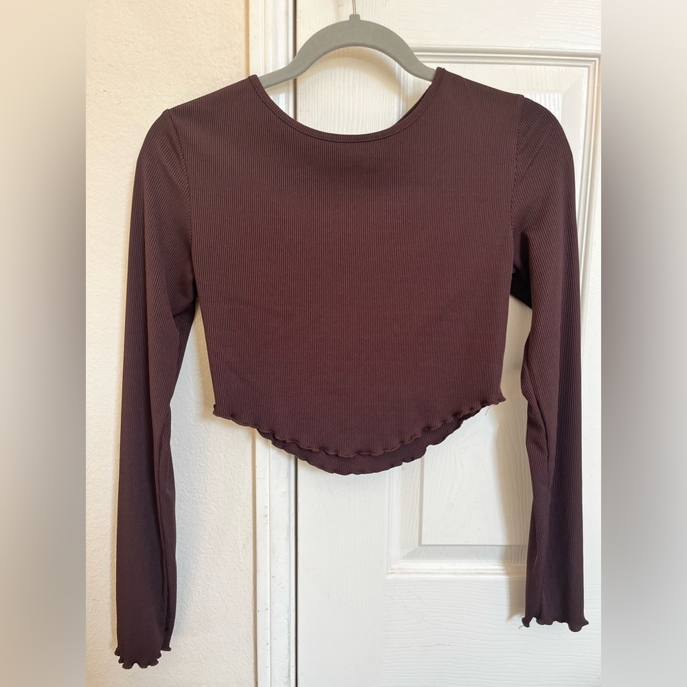 Brown long sleeve